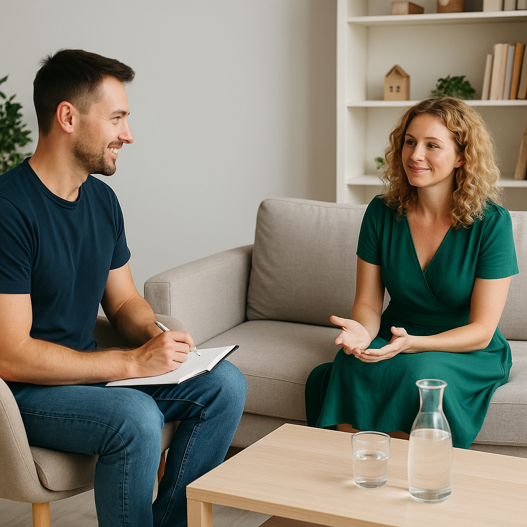 Pierwsze spotkanie z terapeutą